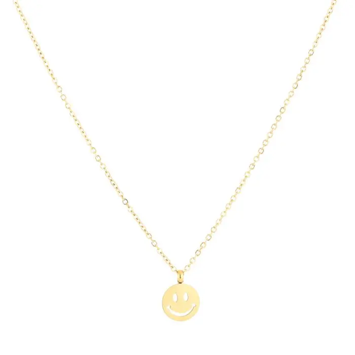 Michelle Bijoux Ketting Smiley