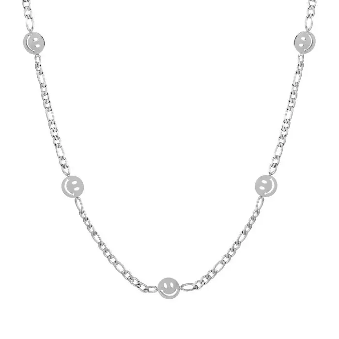 Michelle Bijoux Ketting Smileys