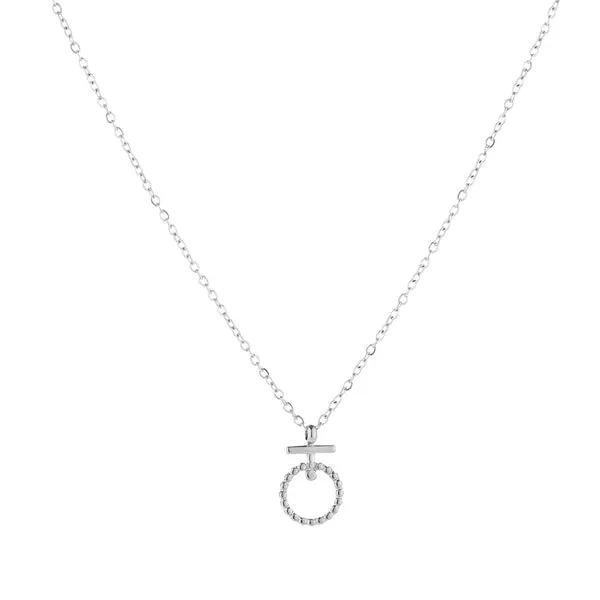 Michelle Bijoux ketting Tube en rondje