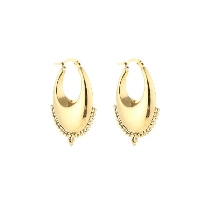 Michelle Bijoux oorbel ovaal drops