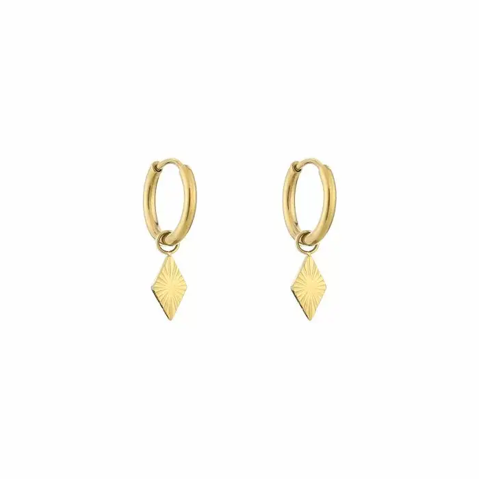 Michelle Bijoux Oorhangers Diamond Shape