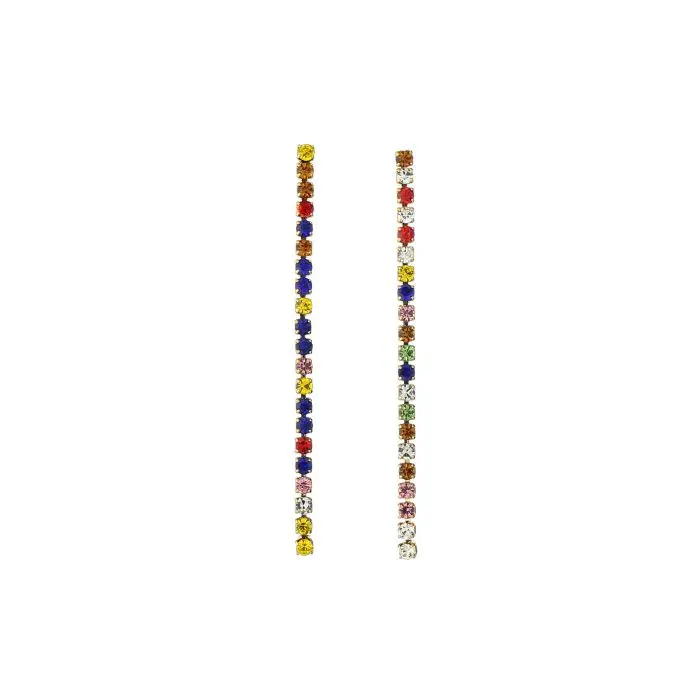 Michelle Bijoux Oorknop Ketting Strass