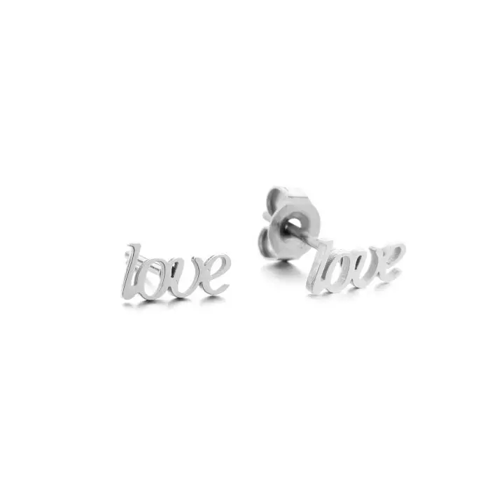 Michelle Bijoux Oorknop Love