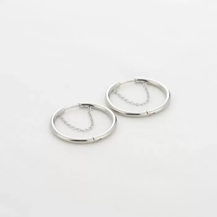 Michelle Bijoux Oorringen Ketting round medium