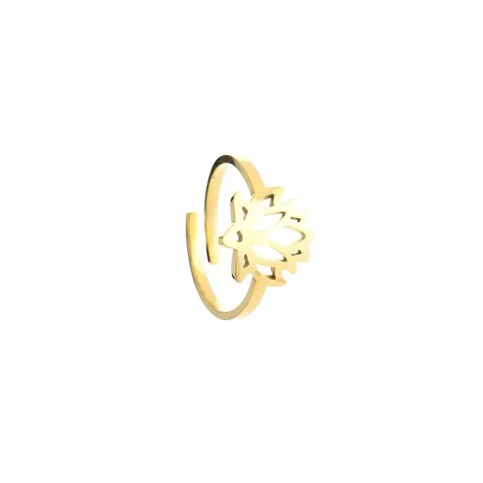 Michelle Bijoux Ring (Sieraad) Lotus One Size