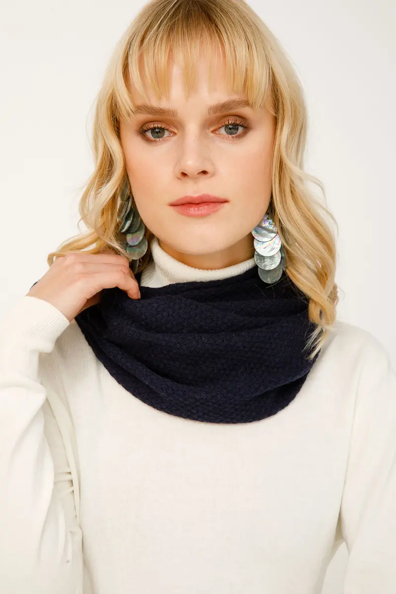 MIDAS SCARF NAVY