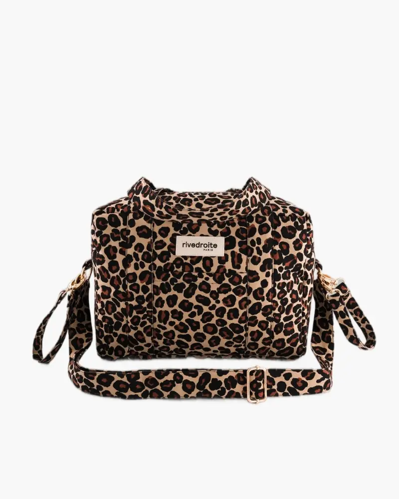 Mini Darcy The Anti Diaper Bag - Beige Leopard [PRE ORDER]