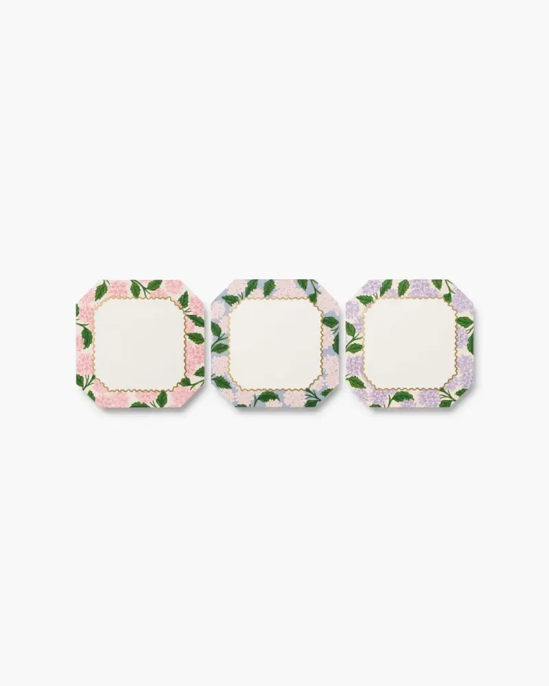 Mini Notepad Trio - Pink Hydrangea