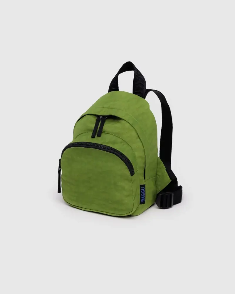 Mini Nylon Backpack - Green Juice