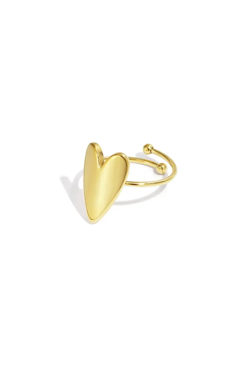 Minimalist Rings Heart