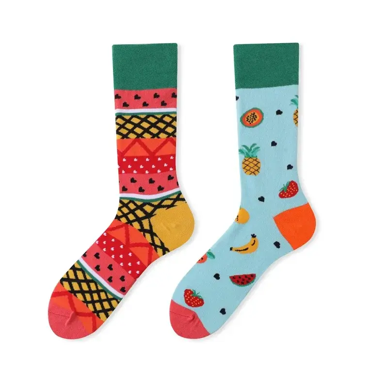 Mismatched Crew Socks