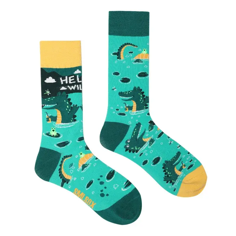 Mismatched Crew Socks