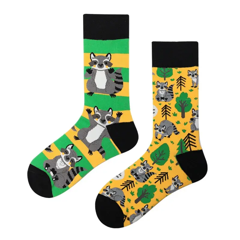 Mismatched Crew Socks