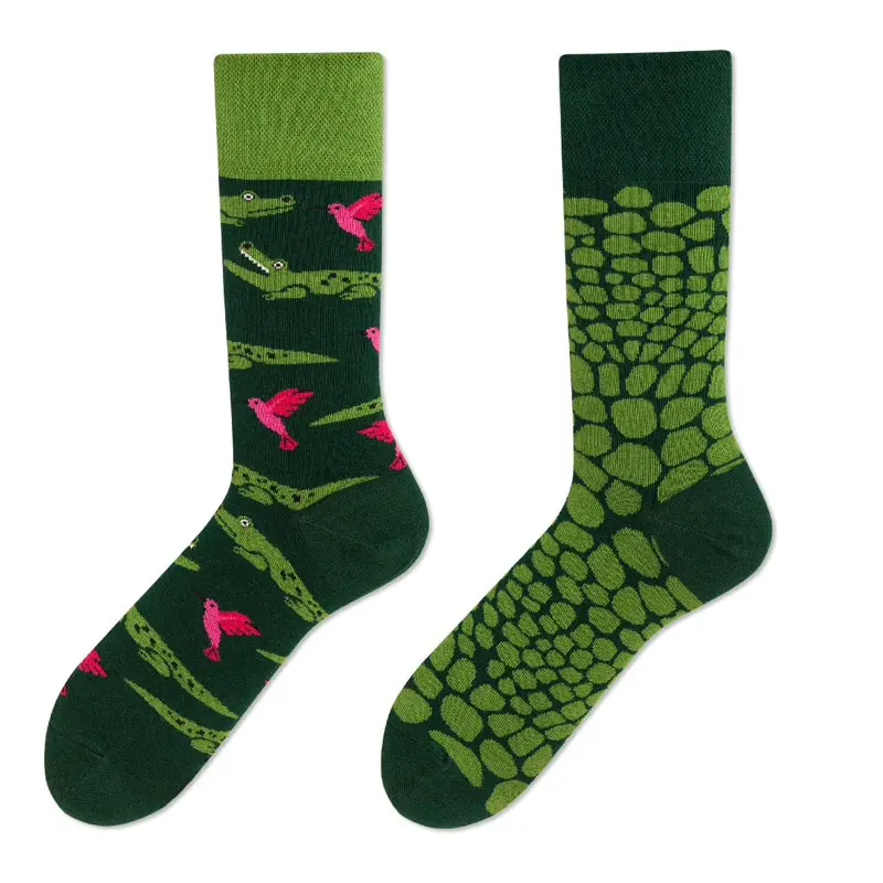 Mismatched Crew Socks