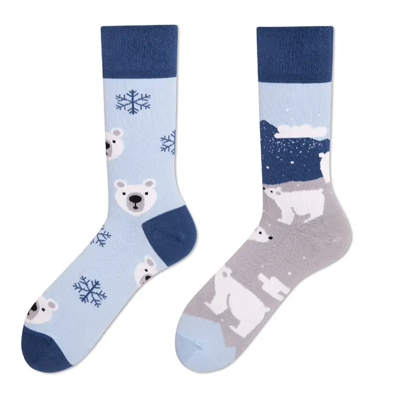 Mismatched Crew Socks