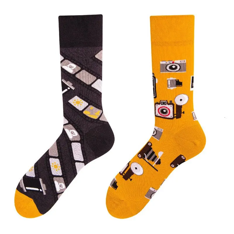 Mismatched Crew Socks