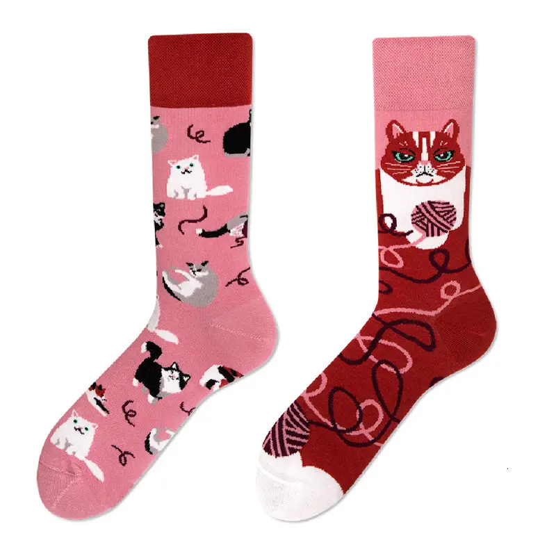Mismatched Crew Socks