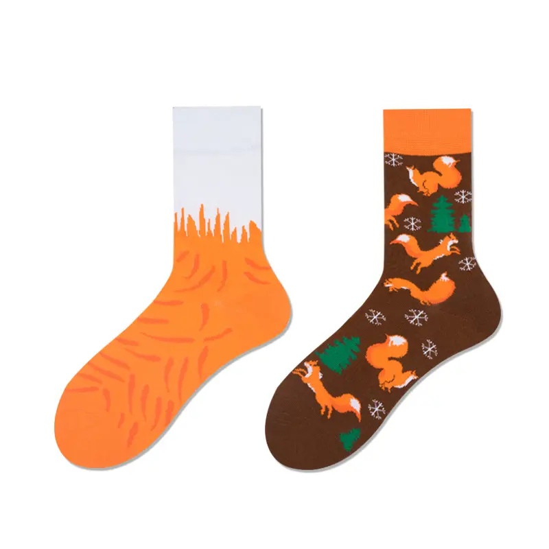 Mismatched Crew Socks