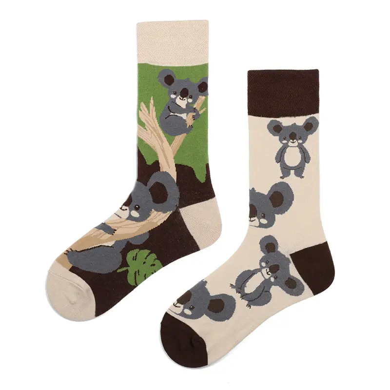Mismatched Crew Socks