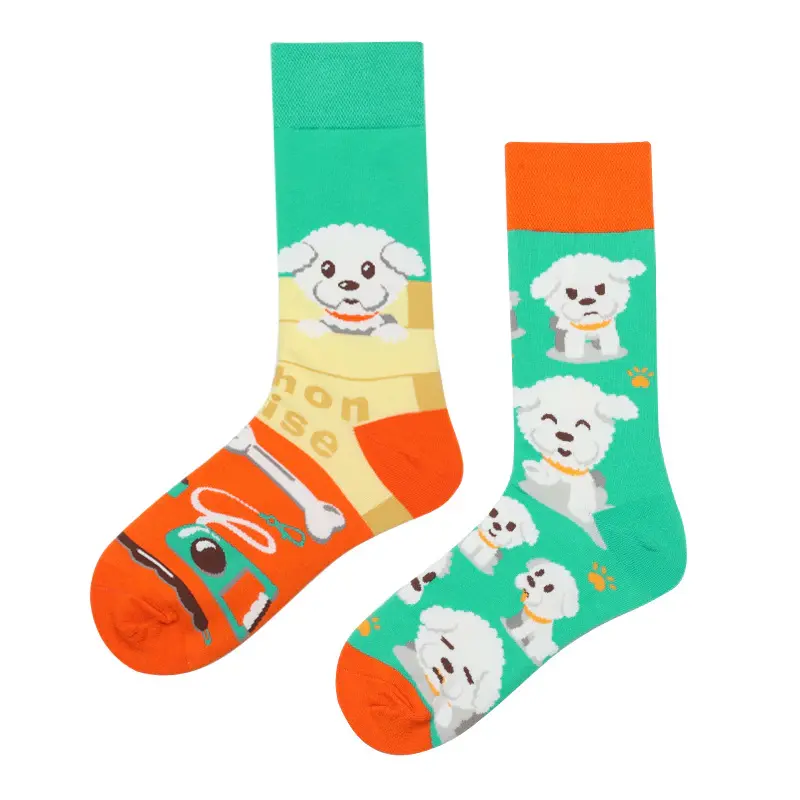 Mismatched Crew Socks