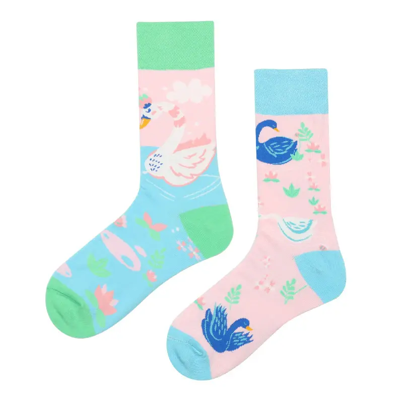 Mismatched Crew Socks