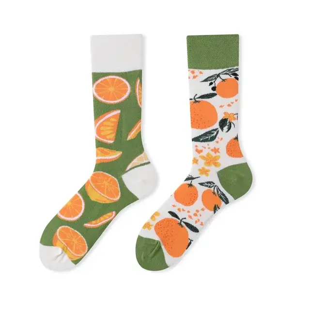 Mismatched Crew Socks
