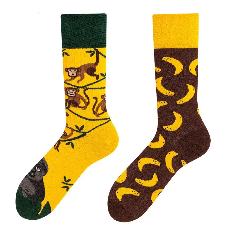 Mismatched Crew Socks