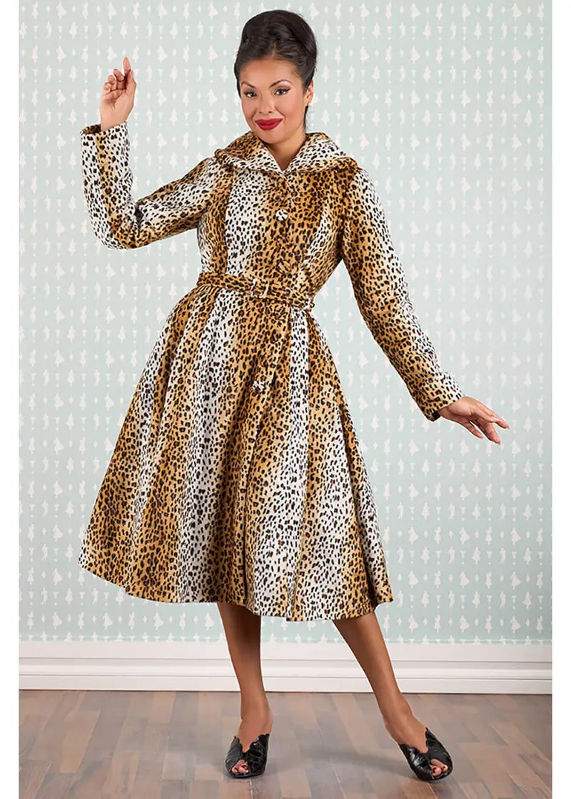 Miss Candyfloss Elya Cheetah Jacket Leopard