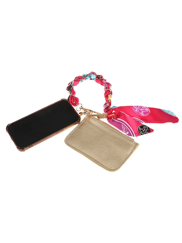Mix color telefoonbandje met portemonneetje Evi