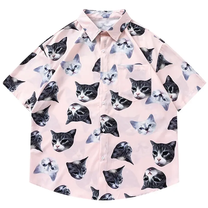 Mlem Cat Collage Blouse