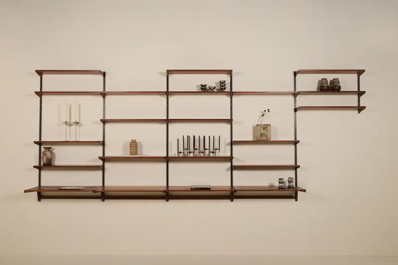 Modular Wall Unit by Kai Kristiansen for FM Møbler