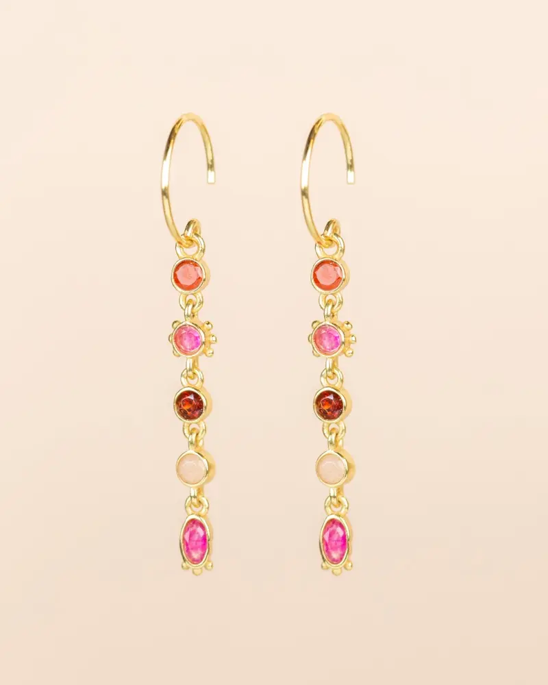 Muja Juma Oorhangers Caterpillar ruby round