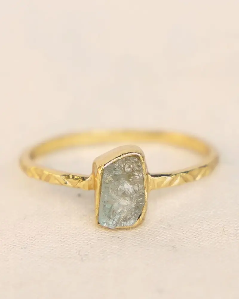 Muja Juma Ring (Sieraad) Birthstone 58mm