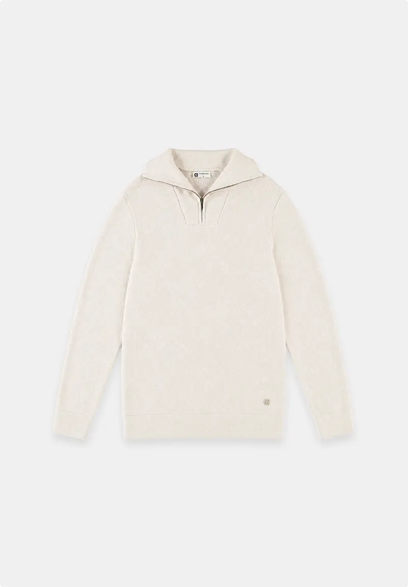 Munro - Chenille Quarter Zip Knit