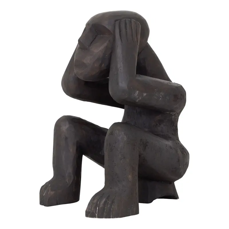 MUST Living Beeld Monkey Hear Nothing