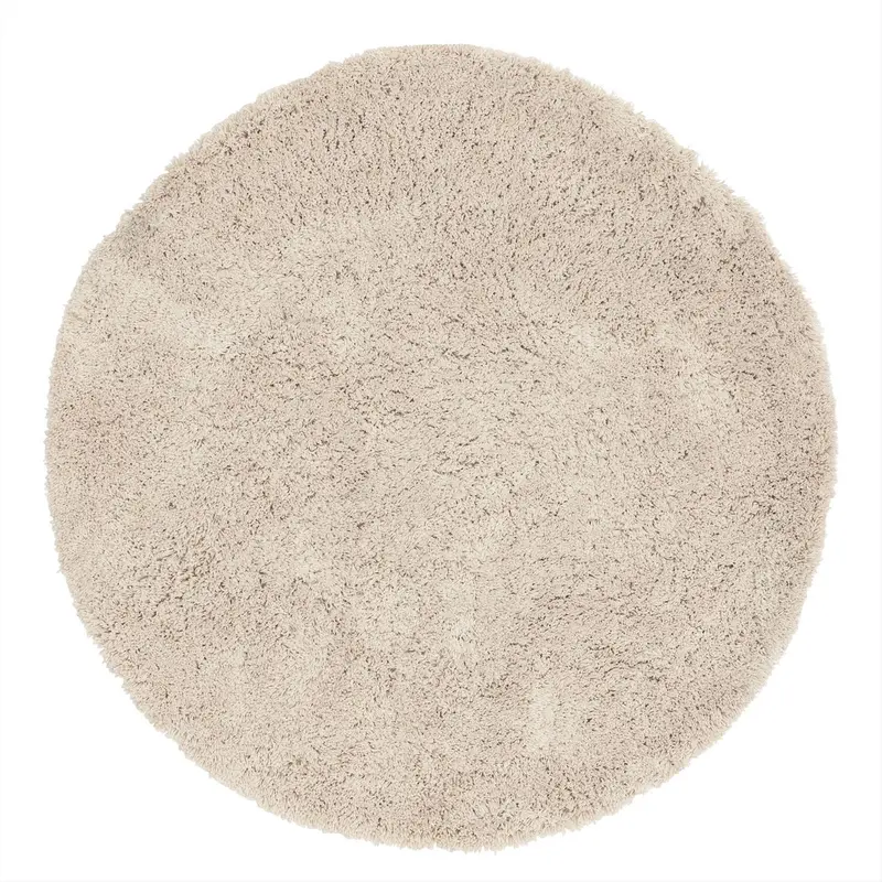 MUST Living Vloerkleed Celeste Rond Beige Medium Ø200cm