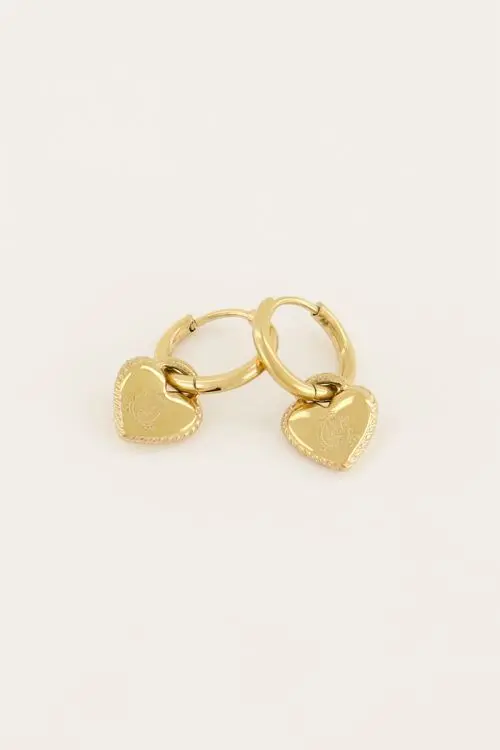 My Jewellery Candy oorringen met kleine harten