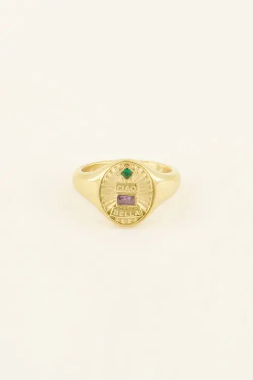 My Jewellery Casa fiore ring Ciao Bella / La Dolce Vita