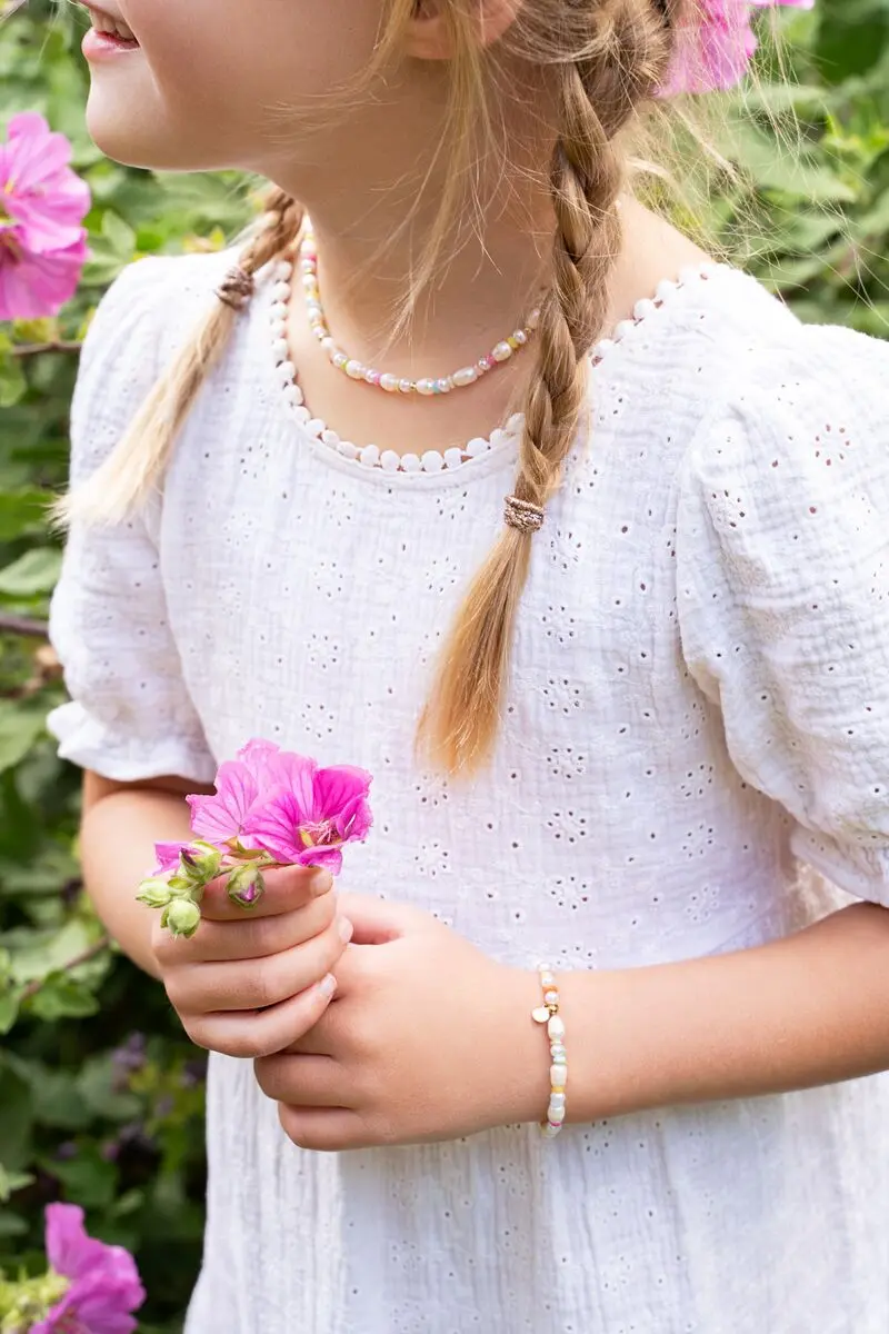 My Jewellery Kindergiftbox zoetwater - imitatieparel ketting & armband