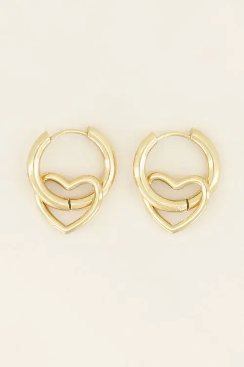 My Jewellery Oorringen met open hartje