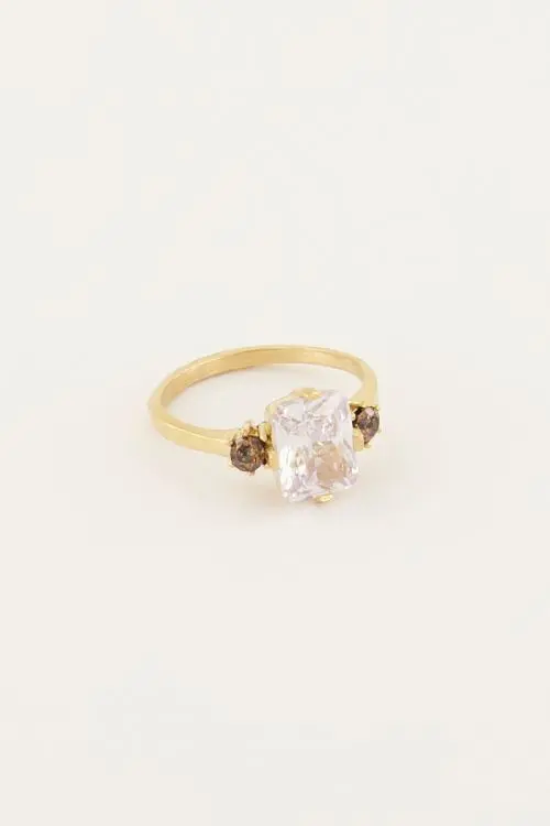 My Jewellery Ring stone transparant