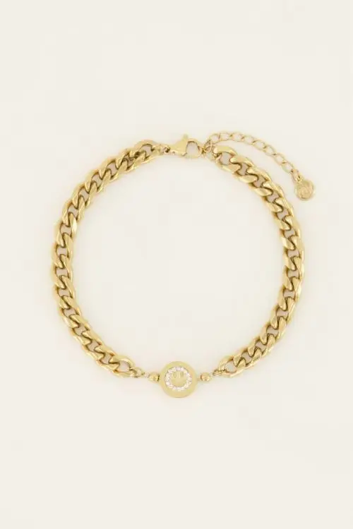 My Jewellery Schakelarmband met smiley