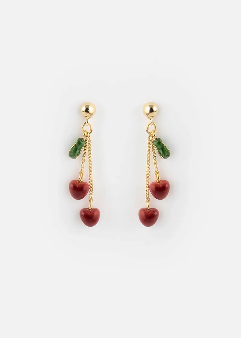 Nach Cherry Chérie Earrings