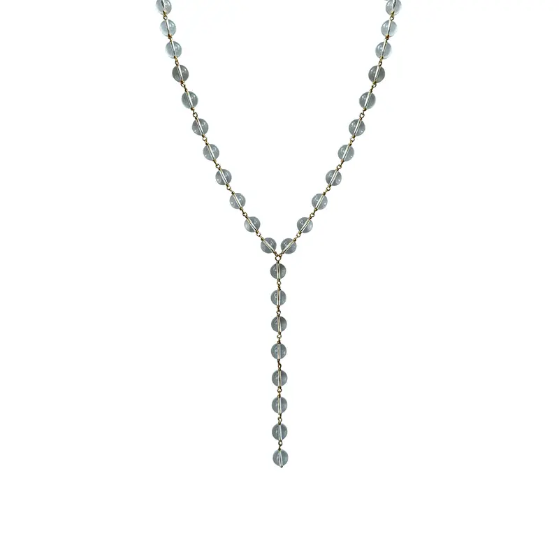 Necklace Bo Drop NFF Crystal Quartz