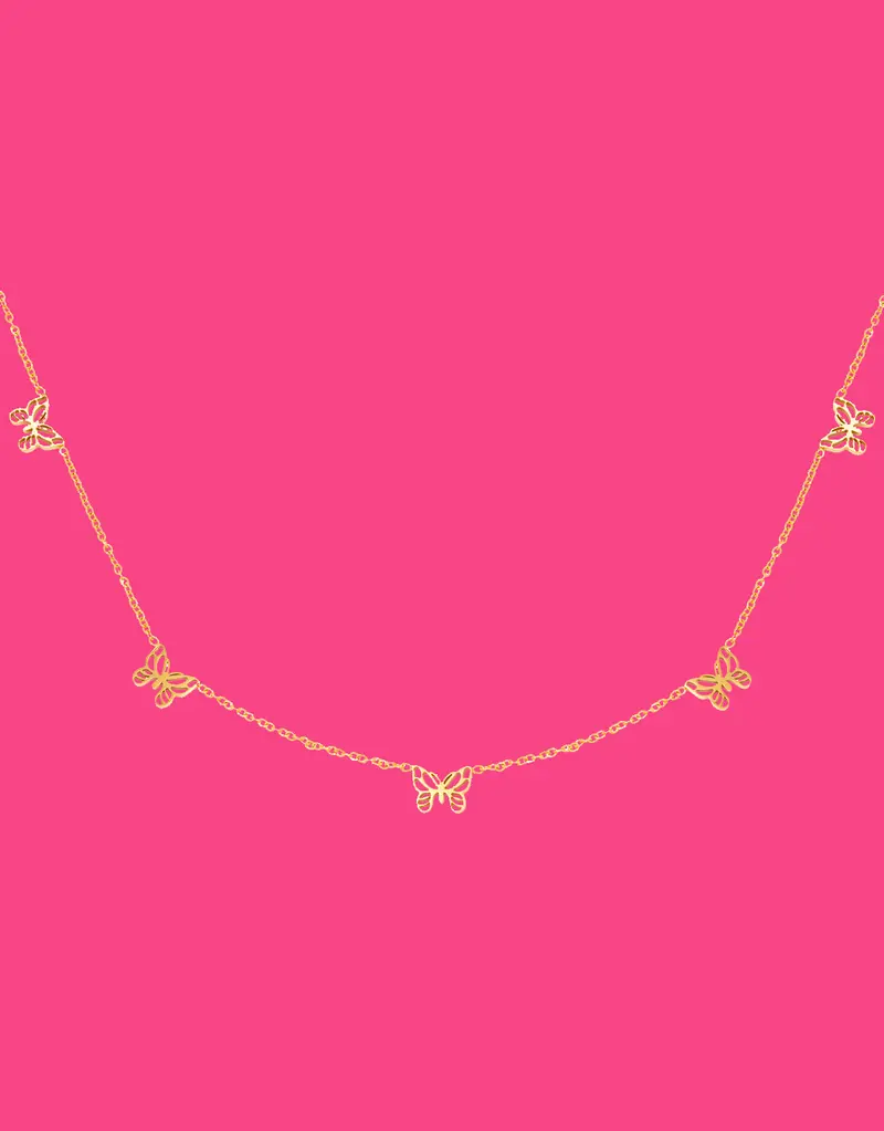 Necklace Little Butterflies