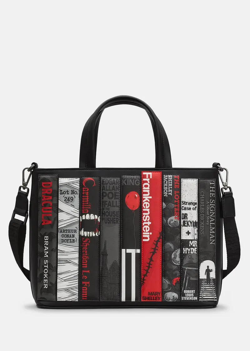 New Disguise Horror Multiway Handbag Black