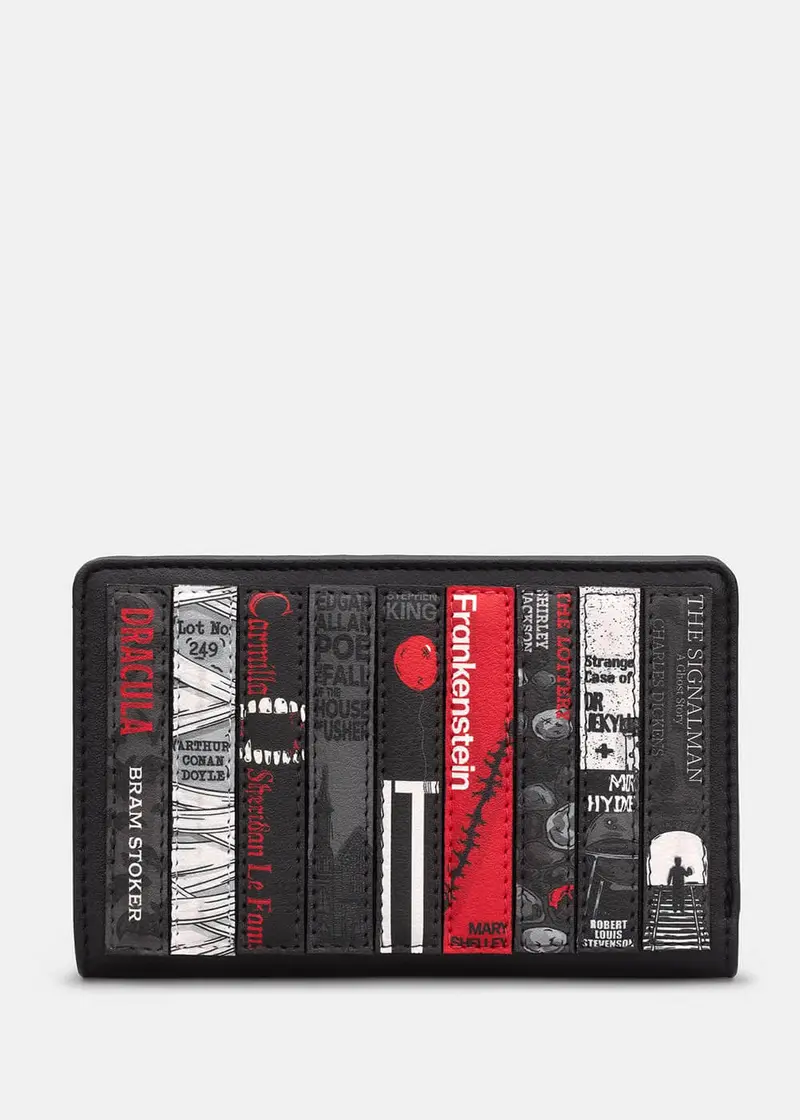 New Disguise Horror Zip Wallet Black