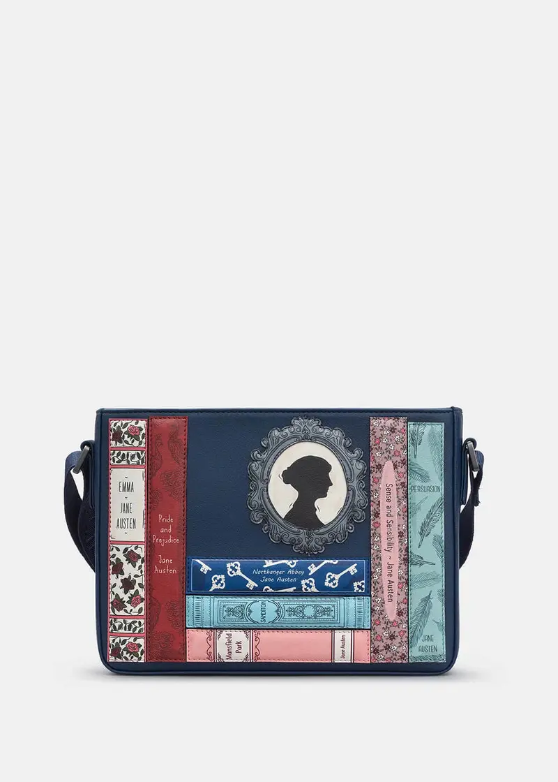 New Disguise Jane Austen Shoulder Bag Navy