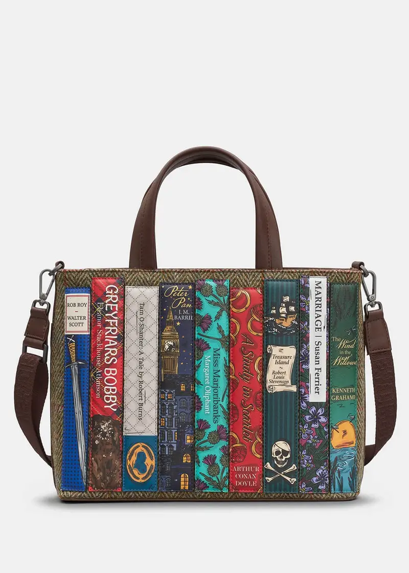 New Disguise Scottish Fiction Multiway Handbag Brown