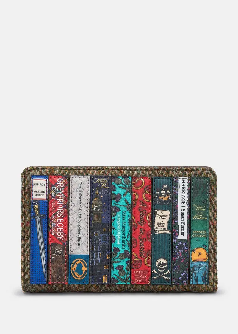 New Disguise Scottish Fiction Zipped Wallet Brown